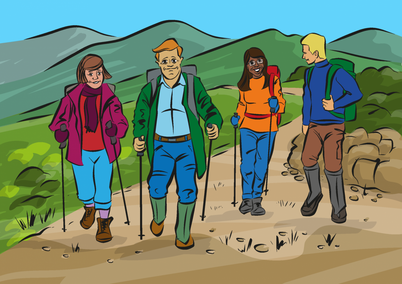 20 walking 20 walking