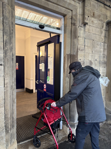 nn automatic door