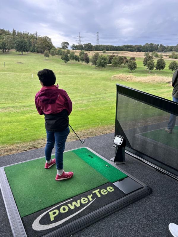 Acomb Clients tee off!